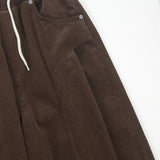 Cozy Golden One-Tuck Pants