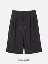 Rivet fishing burmuda pants 3color