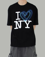NY ハートショートスリーブT