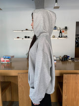 Kusaki Check Button Hoodie