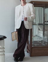 Standard long wide slacks