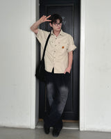 Meji Patchwork Shirt(White)