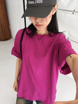 [UNISEX] Tiffen Daily Plain Overfit Short Sleeve T-Shirt