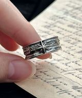 Dark vintage bold Ring
