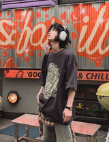 エターナルルーズフィットコットンショートスリーブTシャツ