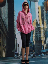 GIRLS ZIP-UP HOODIE