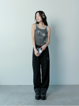 RAPHION CROP SLEEVELESS (2COLOR)