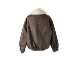 Zelda Vintage Leather Fur Mustang Jumper