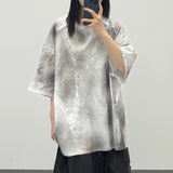 stain panel t-shirt