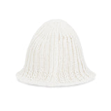 VA Label Knit Tulip Hat / Cream