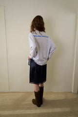 ヒアスリーブTシャツ_メランジ