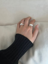 (silver925) Bubble pearl ring