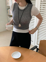[MADE] アトムテンセルレイヤードスリーブレス
