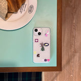 [MADE] Winter Little Pieces - Frosted Jelly Case