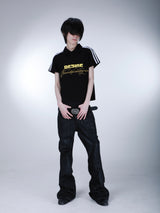 SEXXDEVIL "DESIRE" Waxed Denim Jeans
