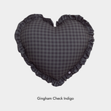 Heart Frill Dust-Free Cushions