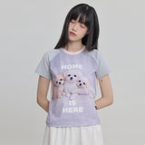 マルチーズ & マルプーハーフスリーブTシャツ