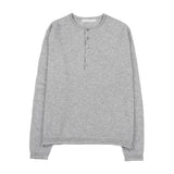 プレミアムヘンリーネック L/s ニット [5color]