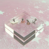 [SET] Baby Angel Ribbon Piercing