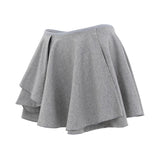 SWING SKIRT IN GREY