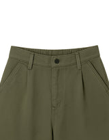 LO Vien Pintuck Half-Banding Semi Wide Pants (4C)