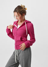 [B-BASIC] Fade Sweat Slim Zip-Up Hoodie (2 SIZE)