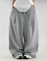 2000SOLD❤SIDE-PINTUCK PANTS