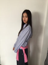 ミラチェックシャーリングシャツ (2color)