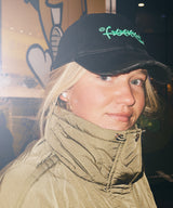 F****D SIGN STRAPBACK DAMAGE -WASHED BLACK-