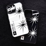 Radiant Days Graphic Phone Case (Glass_WH)