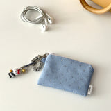 STAR DENIM - MINI ZIPPER POUCH