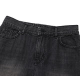 Baski Teen Washed セミバンディングデニムパンツ
