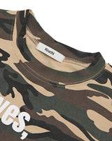 Always late Crop T-shirt (CAMO)