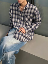 Minin Check Basic Soft Shirt 10C