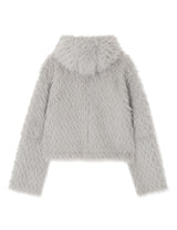 REVERSIBLE SHEARLING JACKET(BLUE)