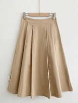 Julian Pintuck Pleats Long Skirt
