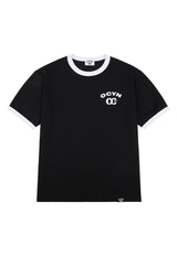 リンガーTシャツ ブラック
