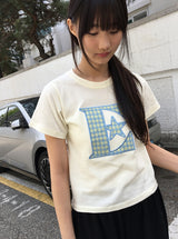 Guilty Patch Cotton Short Sleeve Tee