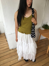 Charlotte Tiered Long Skirt (2color)