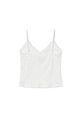 フリルレーストップ (white)