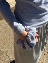 Forever Dot Scrunchie + Long Sleeve (3color)
