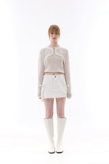 KORI TUBE TOP BOLERO SET / IVORY