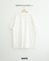 スタッズ シーム ショートスリーブ Tシャツ