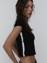 Lace Baby T-Shirts_Black