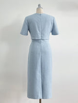 Laurent Tweed H-Line Long One Piece