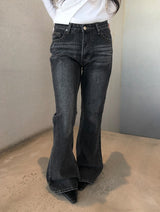 Synth Vintage Washing Bootcut Denim Pants