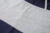 Halter Strap Layered Short Sleeve T-Shirt 231330362