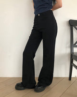 ハプン シーム ブーツカット パンツ