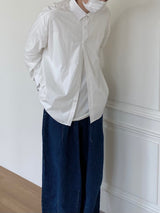 Bio washing cotton basic shirt 3C
