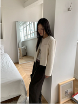 All day semi wide slacks(3color)